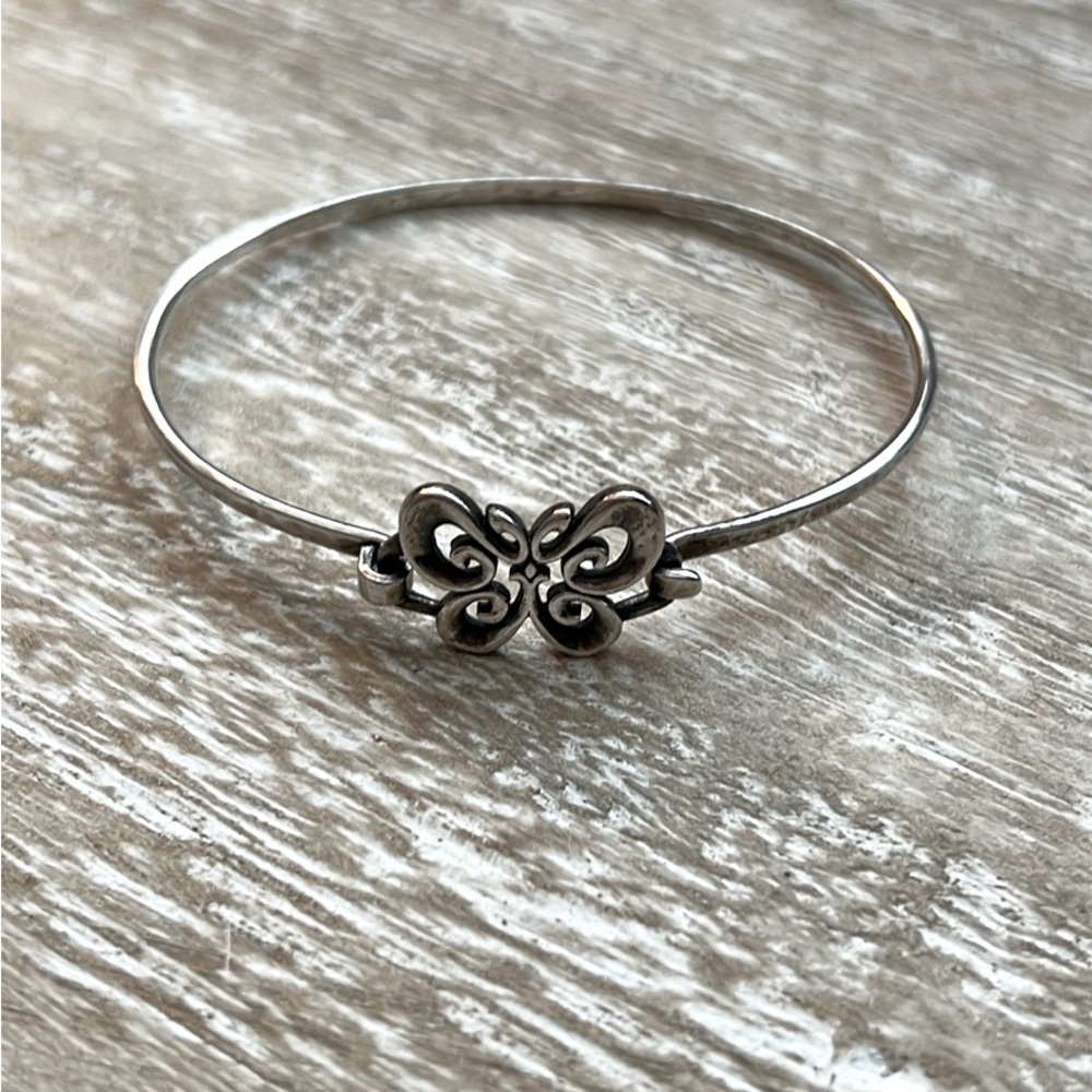 Retired James Avery butterfly hook on bracelet. Gently worn.